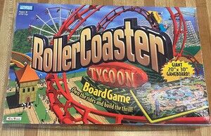 Roller Coaster Tycoon COMPLETE Parker Brothers 2002 Family Attractions 3D